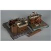 Image 2 : Lot Of 2 Steam Engine Powered Motors on Platforms