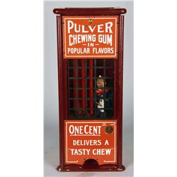1 Cent Pulver Too-Choos Porcelain Vending Machine