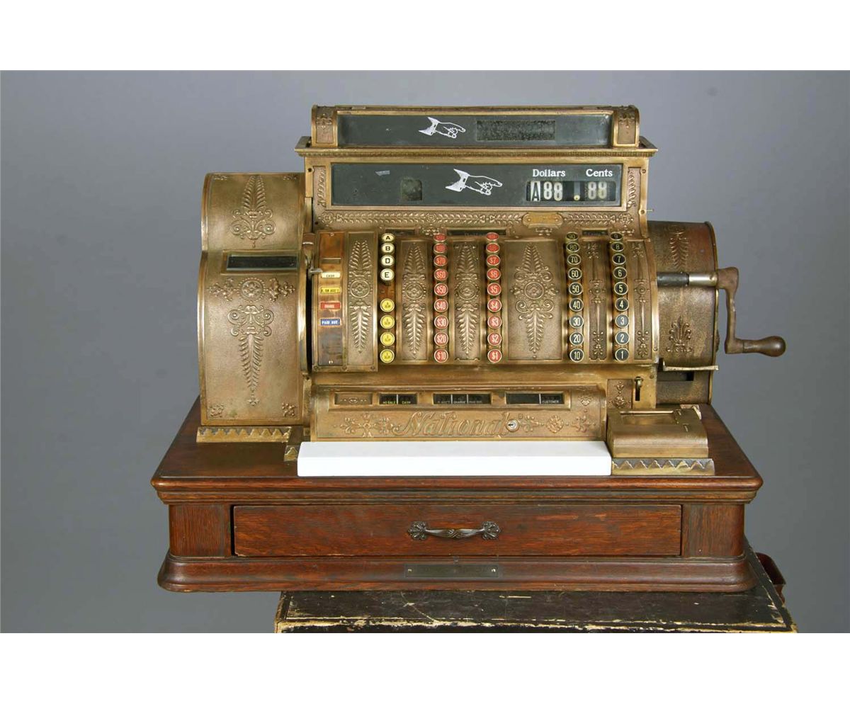 National Cash Register Brass Model 542