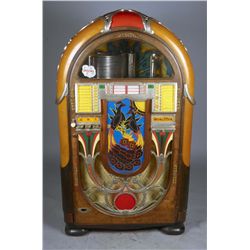 Multi-Coin Wurlitzer Peacock Jukebox Model 850