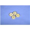 Image 1 : Set Of 4 Early Ivory Scrimshaw Gaming Chips