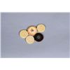 Image 1 : 5 Early Ivory & Other Assorted Gaming Chips