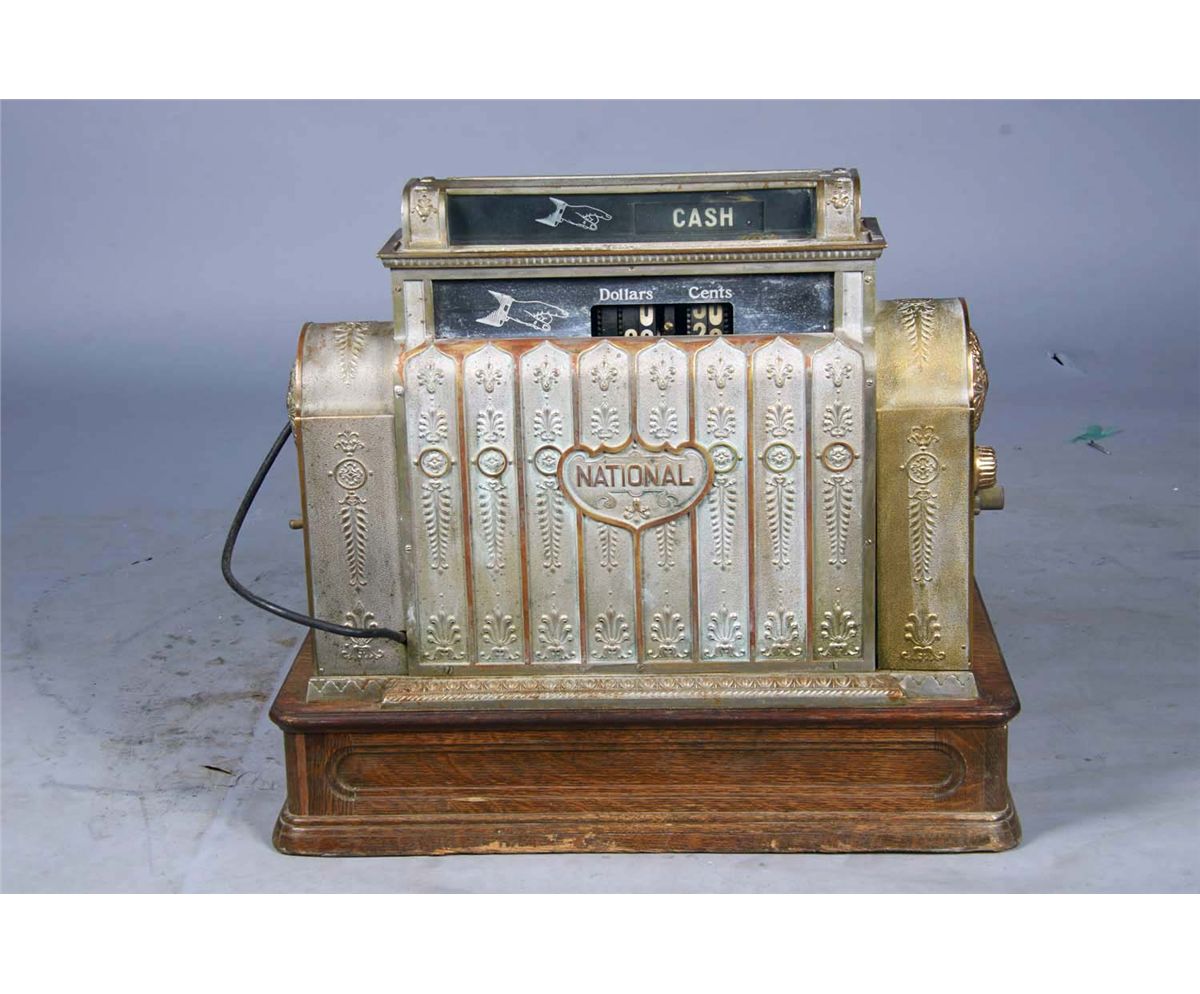 National Cash Register Brass Model 452EL