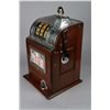 Image 2 : 5 ¢ O.D.Jennings 3 Reel Gooseneck Slot Machine.