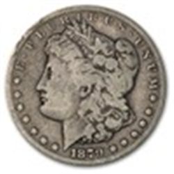 1879-CC Morgan Dollar - Very Good - Clear CC- LOW MINTAGE