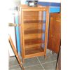 Image 2 : OAK DISPLAY CABINET