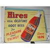 Image 1 : TIN HIRES REAL OLD TIME ROOTBEER FOR PLEASURE AND THIRST ADVERTISEMENT SIGN