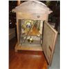 Image 2 : SOLID CARVED MAHOGANY CASED MANTEL CLOCK