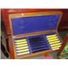 Image 2 : 4 BOXES OF VINTAGE CUTLERY; KNIVES, FORKS, SPOONS, STEAK KNIVES, ETC