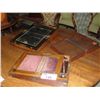 Image 1 : GROUP OF 3 MID TO LATE 1800S PORTABLE LAP DESKS