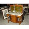 Image 1 : TURN OF THE LAST CENTURY MARBLE TOP WASH STAND