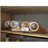 Image 1 : GROUP OF 4 VINTAGE MANTEL CLOCKS