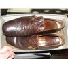 Image 2 : 3 PAIRS OF VERY EXPENSIVE MENS DESIGNER SHOES; OSTRICH AND CROCODILE