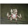 Image 1 : CAPADEMONTE ITALIAN CERAMIC HANGING CHANDELIER