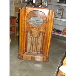 EARLY 1900S MARCONI FLOOR MODEL RADIO