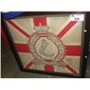 Image 1 : FRAMED HER MAJESTY QUEEN VICTORIA 60TH ANNIVERSARY CROWNED 20TH OF JUNE 1837-1897 BRITISH STITCHED