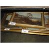 Image 2 : SHELF LOT OF 4 FRAMED ORIGINAL PAINTINGS