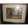 Image 4 : GROUP OF 5 FRAMED FISHING AND HUNTING PRINTS