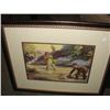Image 5 : GROUP OF 5 FRAMED FISHING AND HUNTING PRINTS