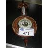 Image 1 : VERY NICE MAHOGANY CARVED BAROMETER