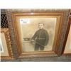 Image 2 : GROUP OF 3 FRAMED PRINTS; VICTORIAN LADIES, YOUNG SOLDIER AND ABRAHAM LINCOLN