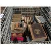 Image 1 : PALLET LOT OF ANTIQUE BOOKS (METAL CAGE NOT INCLUDED)