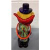 Image 3 : Hand Blown Art Glass Clown (possibly Murano) (7" high)