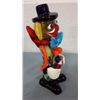 Image 4 : Hand Blown Art Glass Clown (possibly Murano) (7" high)
