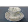 Image 1 : Shelley Bone China Cup and Saucer (Caprice Pattern)