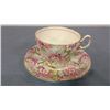 Image 1 : Shelley Bone China Cup and Saucer (Maytime Pattern)
