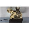 Image 2 : Designer Elephant Figural Table Lamp