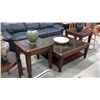 Image 1 : Large Marble Top Coffee Table and 2 End Tables