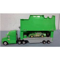 Chick Hick Racing Truck, Trailer and Car (9  long)