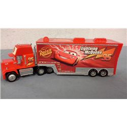 Lightning McQueen Truck, Trailer and Car (9  long)