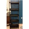 Image 1 : Black Lean on Wall Shelf Unit