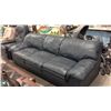 Image 1 : Bonded Leather Sofa & Rocking/Swivel Recliner