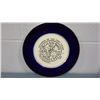 Image 1 : Georgian China Souvenir of the First Firing Plate (11" diameter)