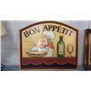 Image 1 : Bon Appetit Wood Sign (20" X 23.5")