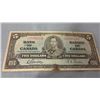 Image 1 : 1937 Canadian Five Dollar Bank Note