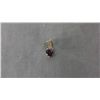 Image 1 : 10kt Gold and Genuine iolite Pendant