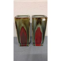 Pair of Chesepeake Bay Pottery Vases