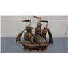 Image 1 : Copper Ship Model (12" long, 9.5" high)