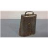 Image 1 : Antique Cow Bell (6" high, 4.5" wide)