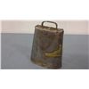 Image 2 : Antique Cow Bell (6" high, 4.5" wide)