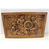 Image 1 : 2 Plastic Simulated Wood Carvings