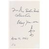 Image 2 : Wang Yun-wu Signed Photograph