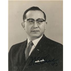 Chung Il-kwon Signed Photograph
