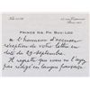 Image 1 : Prince Nguyen Phuc Buu Loc Autograph Note Signed