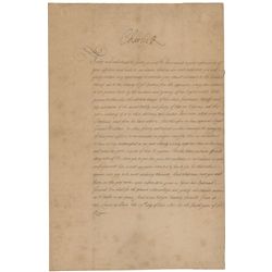 King Charles II Signed Document