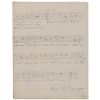 Image 2 : George F. Root Autograph Musical Quotation Signed